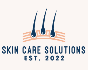 Dermatology - Skin Hair Dermatology logo design