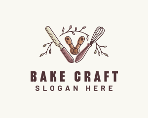 Baking Utensils Whisk logo design