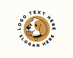 Cute - Puppy Dog Veterinary logo design