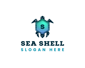 Animal Sea Turtle logo design