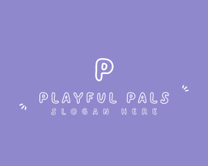 Playful Cute Doodle logo design