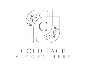 Influencer - Floral Beauty Wellness logo design