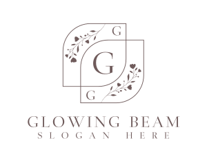 Flower Arrangement - Floral Beauty Wellness logo design