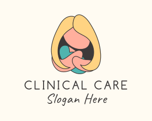 Mother & Baby Childcare logo design