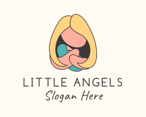 Mother & Baby Childcare logo design