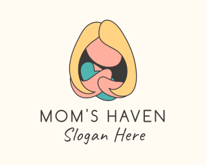 Mother & Baby Childcare logo design