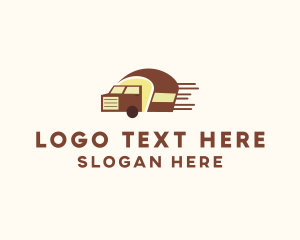 Transport - Loaf Food Truck logo design