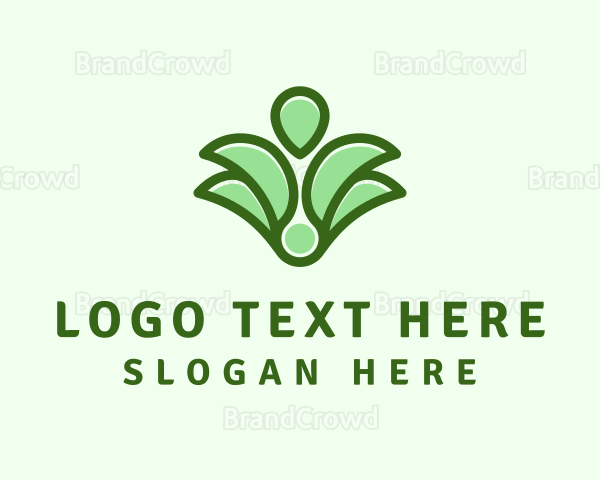 Leaf Spa Therapy Wellness Logo