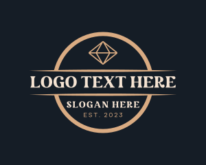 Jewel - Elegant Jeweller Business logo design