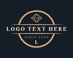 High End - Elegant Jeweller Business logo design