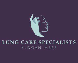 Care Hands Face logo design