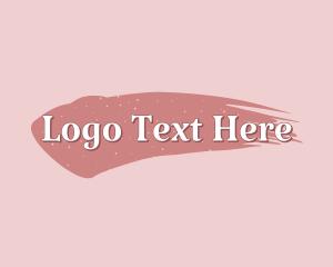 Lip Tint - Feminine Beauty Makeup logo design