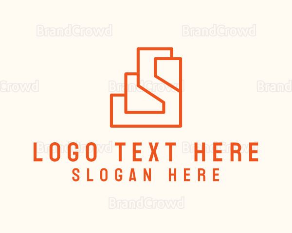 Modern Architect Letter S Logo