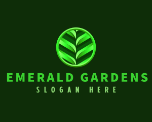 Eco Nature Gardening logo design