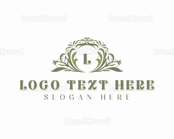 Floral Garden Event Logo