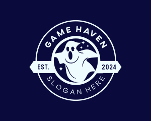 Spooky - Haunting Spooky Ghost logo design