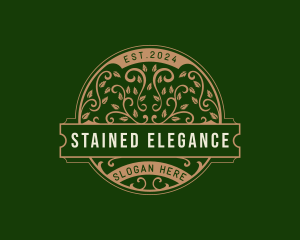 Elegant Floral Gardening logo design