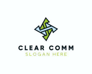 Flower - Blade Star Business Company logo design