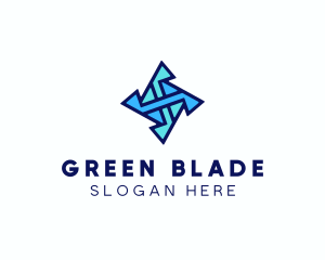 Blade Star Business Company logo design