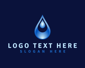 Aqua - Aqua Water Droplet logo design