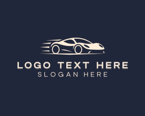 Speed - Fast Racing Car logo design