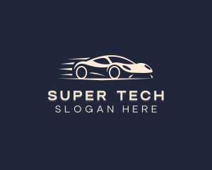 Fast Racing Car logo design