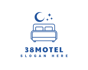 Night Bedroom Comfort logo design