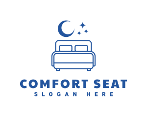 Night Bedroom Comfort logo design