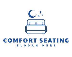 Night Bedroom Comfort logo design