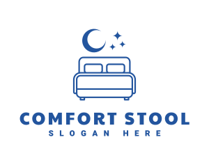 Night Bedroom Comfort logo design