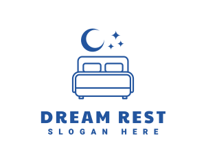 Night Bedroom Comfort logo design