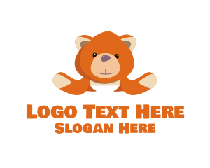 Teddy - Teddy Bear Stuffed Toy logo design