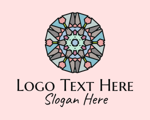 Mosaic - Mandala Lantern Star logo design