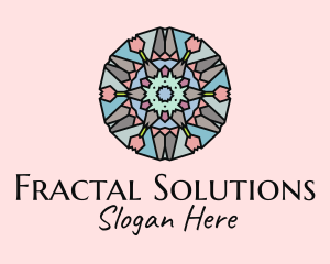 Fractal - Mandala Lantern Star logo design