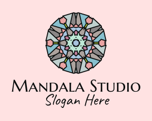 Mandala - Mandala Lantern Star logo design