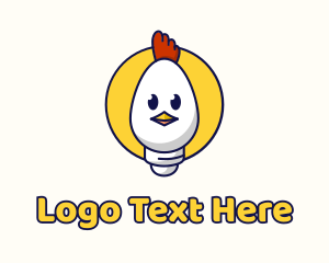 Hen - Chicken Egg Incubator logo design