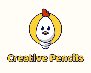 Chicken Egg Incubator logo design