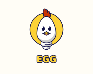 Chicken Egg Incubator logo design
