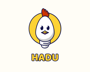 Lamp - Chicken Egg Incubator logo design