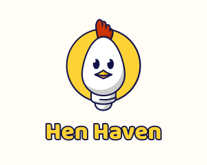 Chicken Egg Incubator logo design