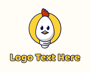 Creativity - Chicken Egg Incubator logo design
