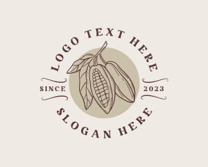 Plantation - Cocoa Chocolate Produce logo design