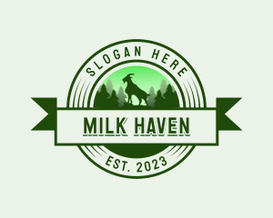 Dairy - Goat Dairy Livestock logo design