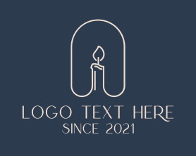 Decoration - Scented Candle Decor logo design