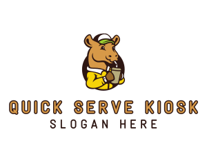 Kiosk - Camel Juice Drink logo design