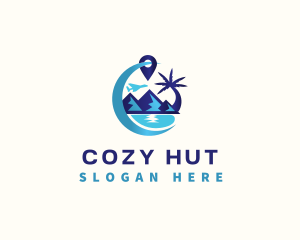 Hut - Travel Vacation Tour logo design