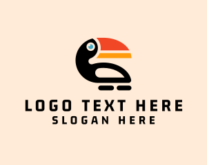 Animal - Zoo Toucan Bird logo design