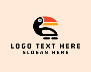 Zoo Toucan Bird  Logo