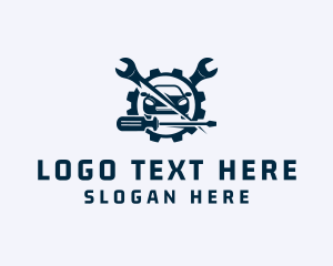 Mechanic - Car Repair Tools logo design