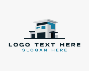 Contractor - Residential Housing Architecture logo design